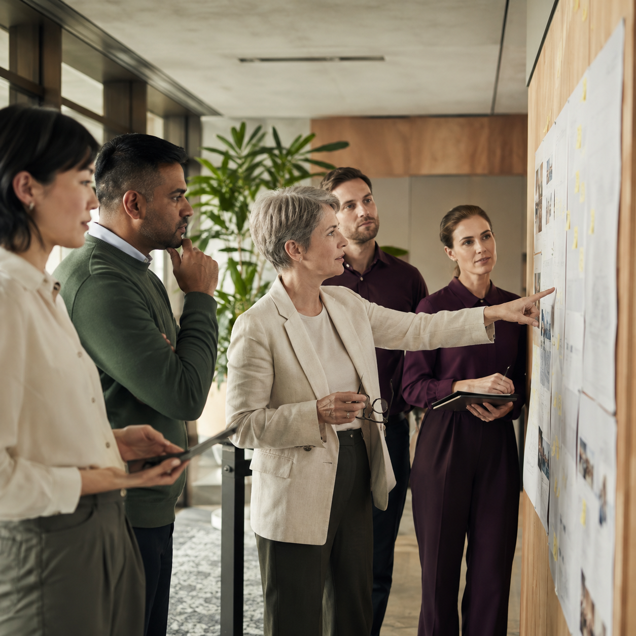 Professional services and consulting project team
