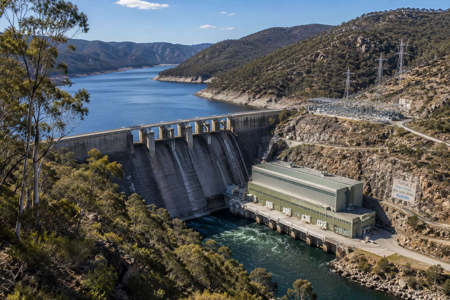 Australian hydro energy and resources infrastructure